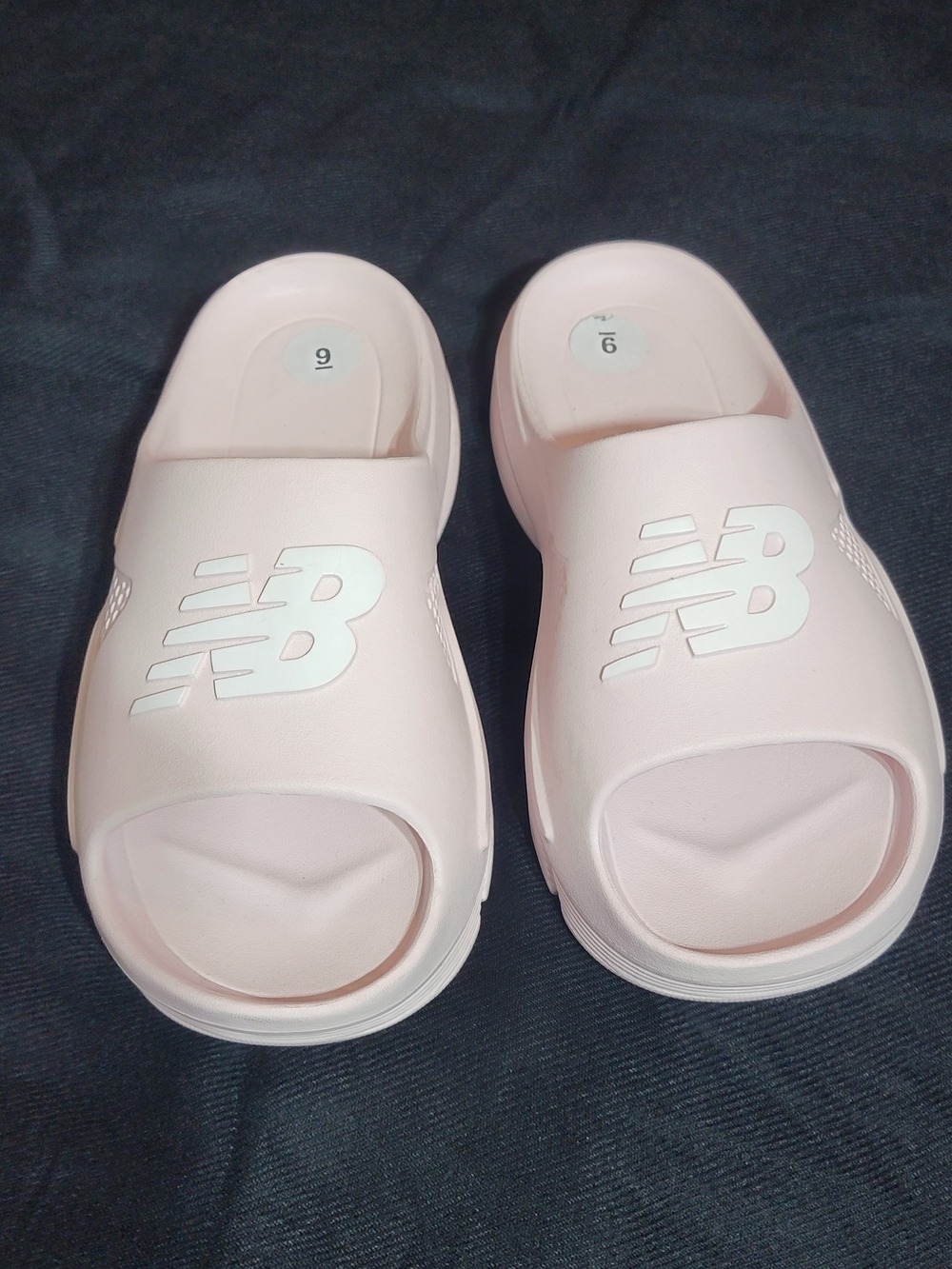 New Balance Women’s Pink Slide Sandals